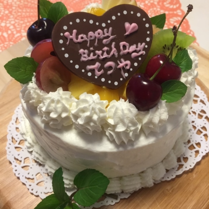 たっぷりフルーツのショートケーキ レシピ 作り方 By Oo紀李 楽天レシピ